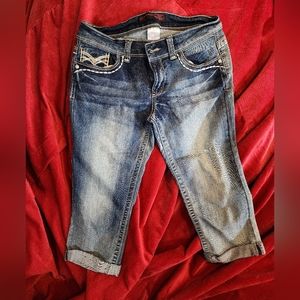 No Boundries Jean Capris Size 9